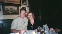 Bill and Stacy at Carmine's 03.23.03